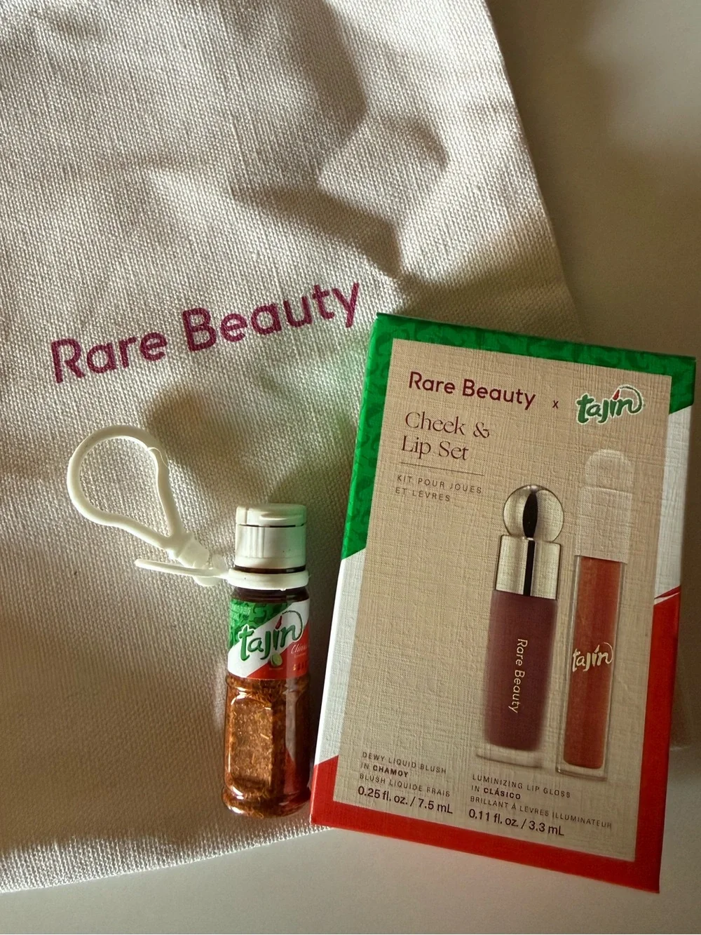 Rare Beauty x Tajin Cheek & Lip Set - Picture 1 of 16